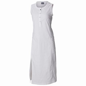 Columbia PFG Harborside™ Linen Maxi Klänning Dam Vita (UQMDJ4725)